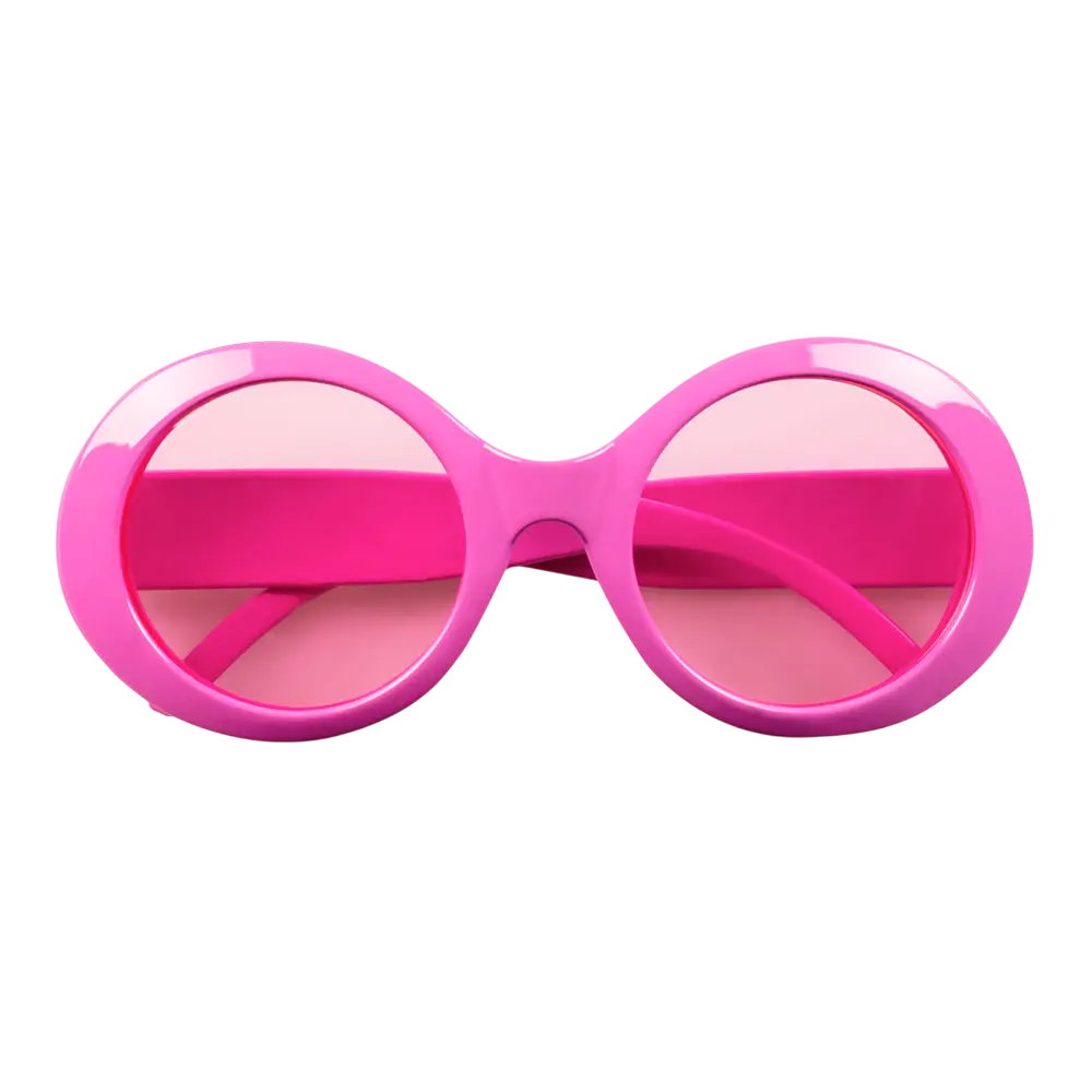 Jackie neon pink sunglasses