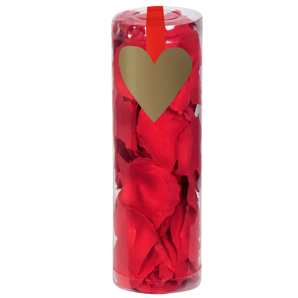 288 Red rose petals