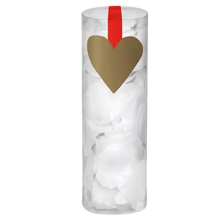 288 White rose petals