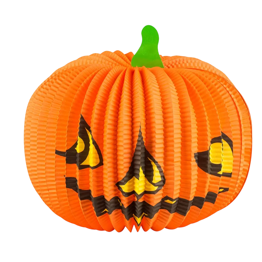 Paper Halloween Pumpkin Lantern 36 cm