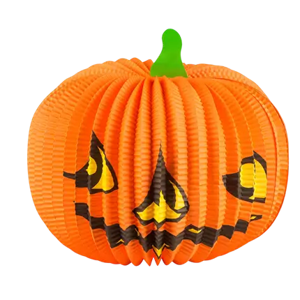 Paper Halloween Pumpkin Lantern 36 cm