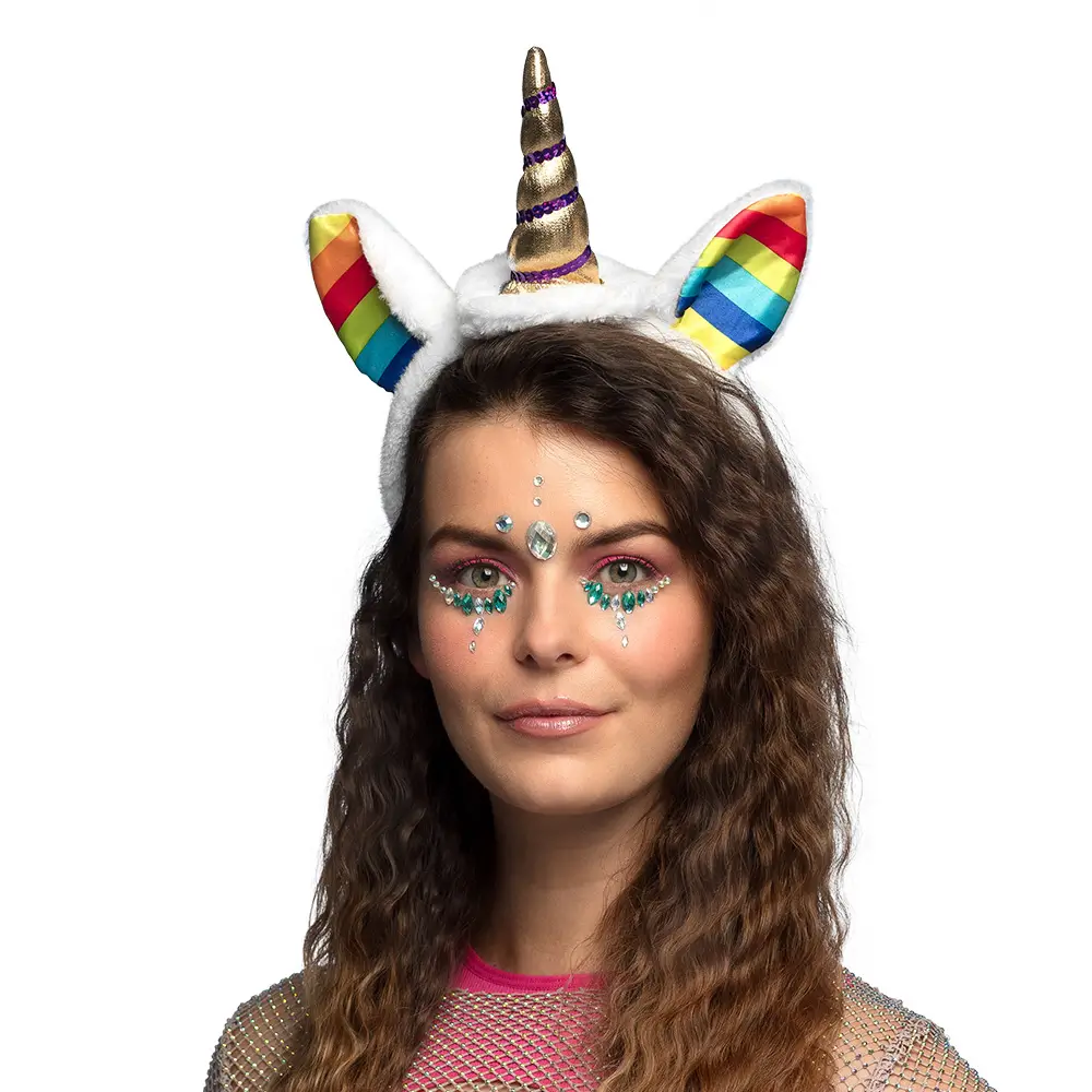 Rainbow unicorn tiara