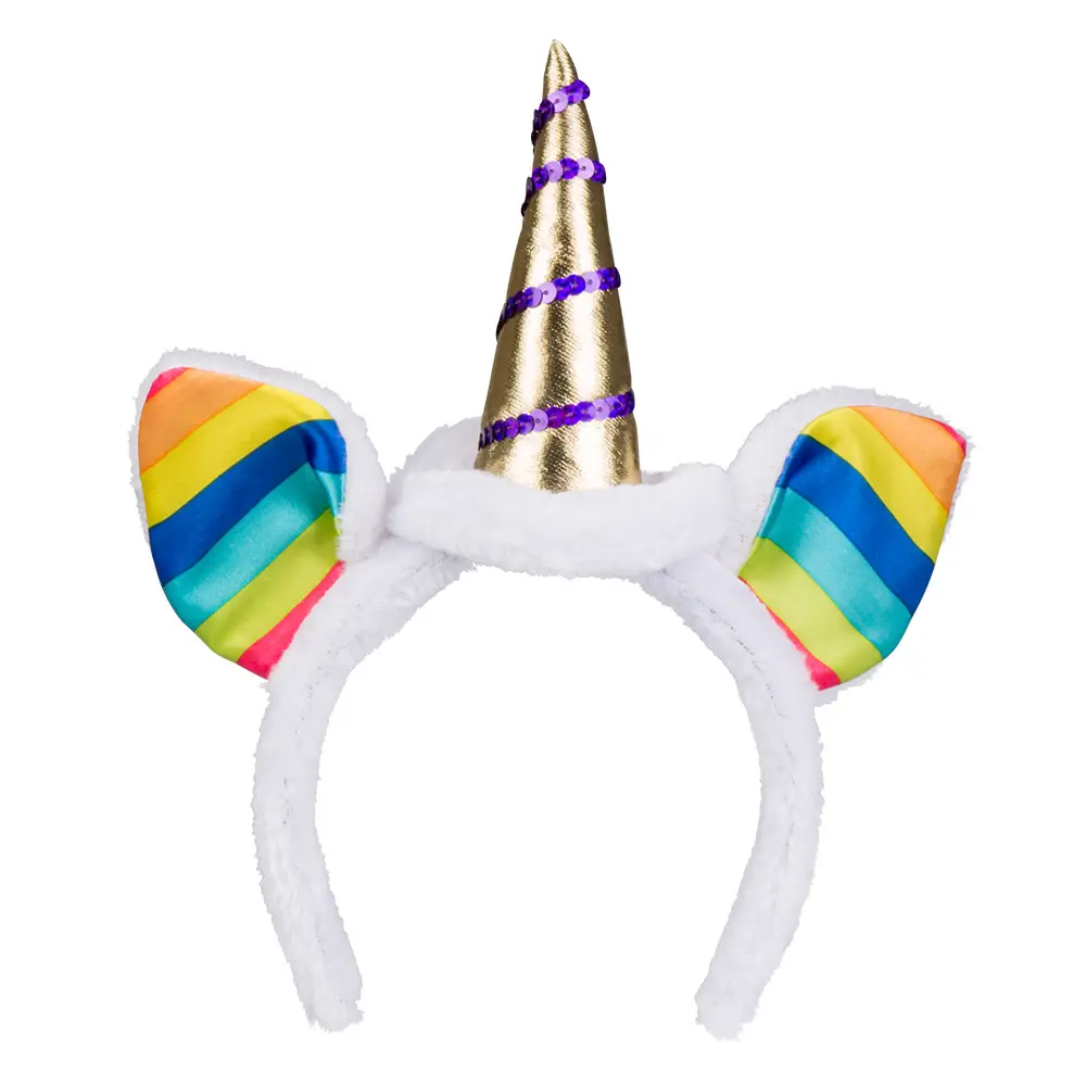 Rainbow unicorn tiara