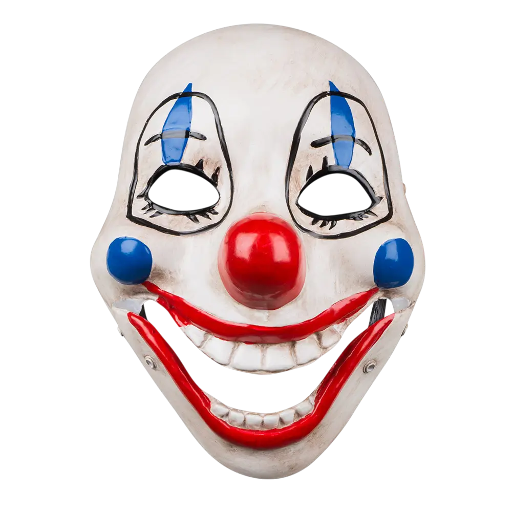Removable Scary Clown Mask