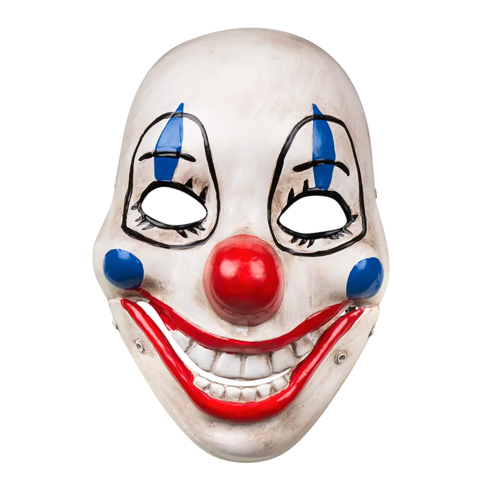 Removable Scary Clown Mask