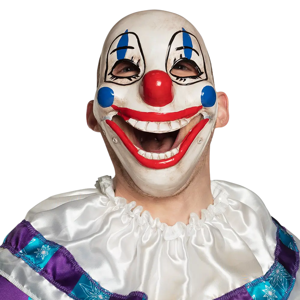 Removable Scary Clown Mask