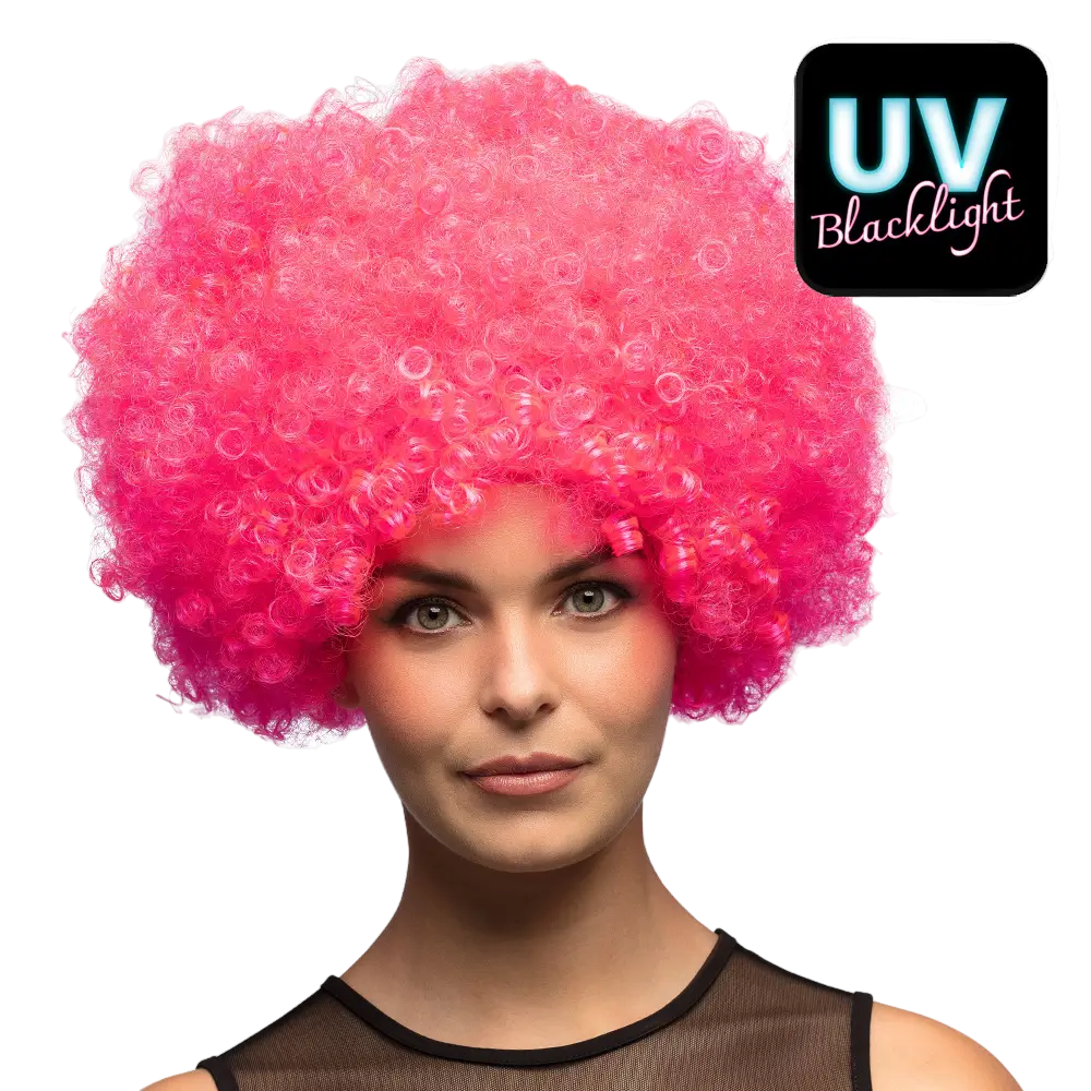 Groove bright pink wig