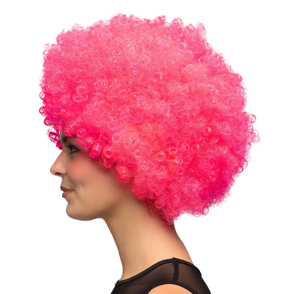 Groove bright pink wig