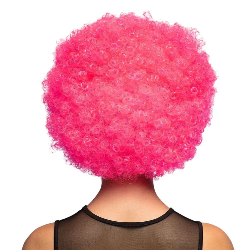 Groove bright pink wig