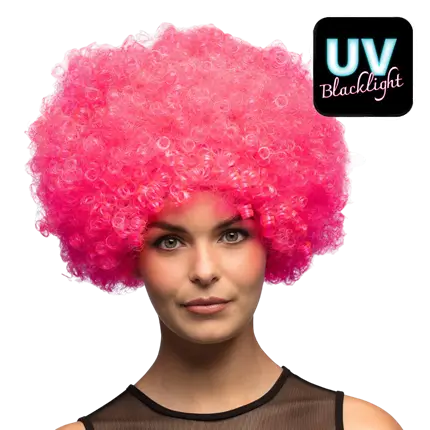 Groove bright pink wig