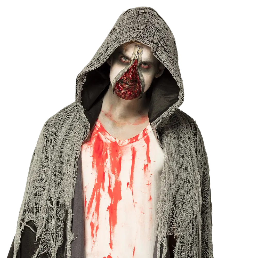 Zombie zip make-up kit