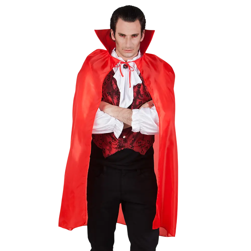 Adult red vampire cape