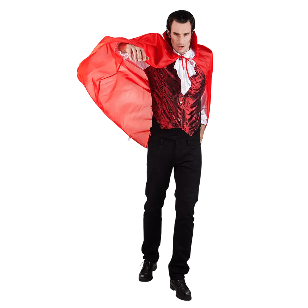 Adult red vampire cape