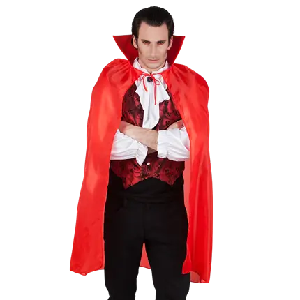 Adult red vampire cape