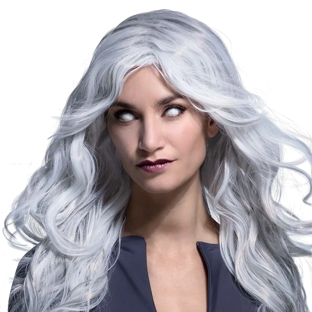 Mystic white Halloween lenses 12 months