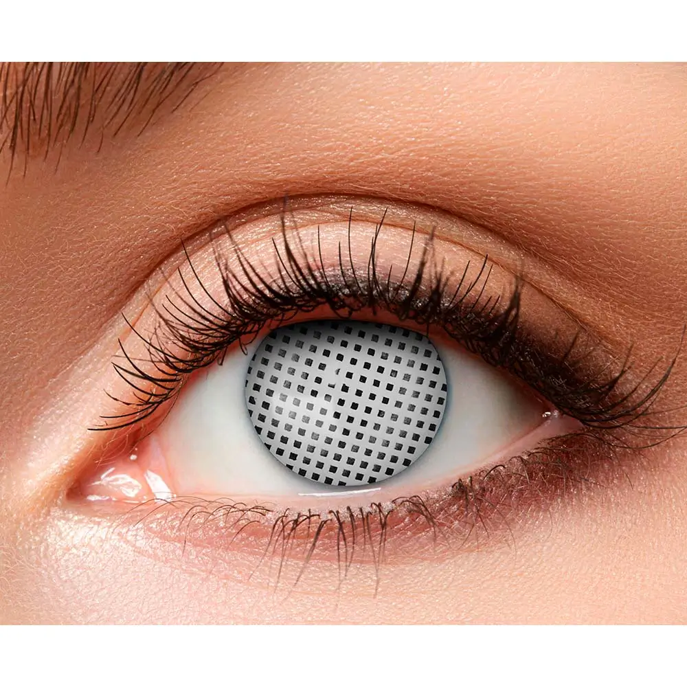 Mystic white Halloween lenses 12 months