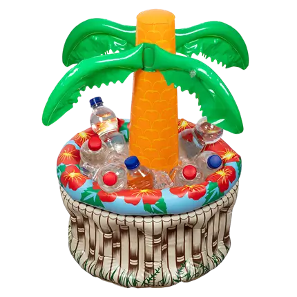 Inflatable palm ice bucket 62 cm