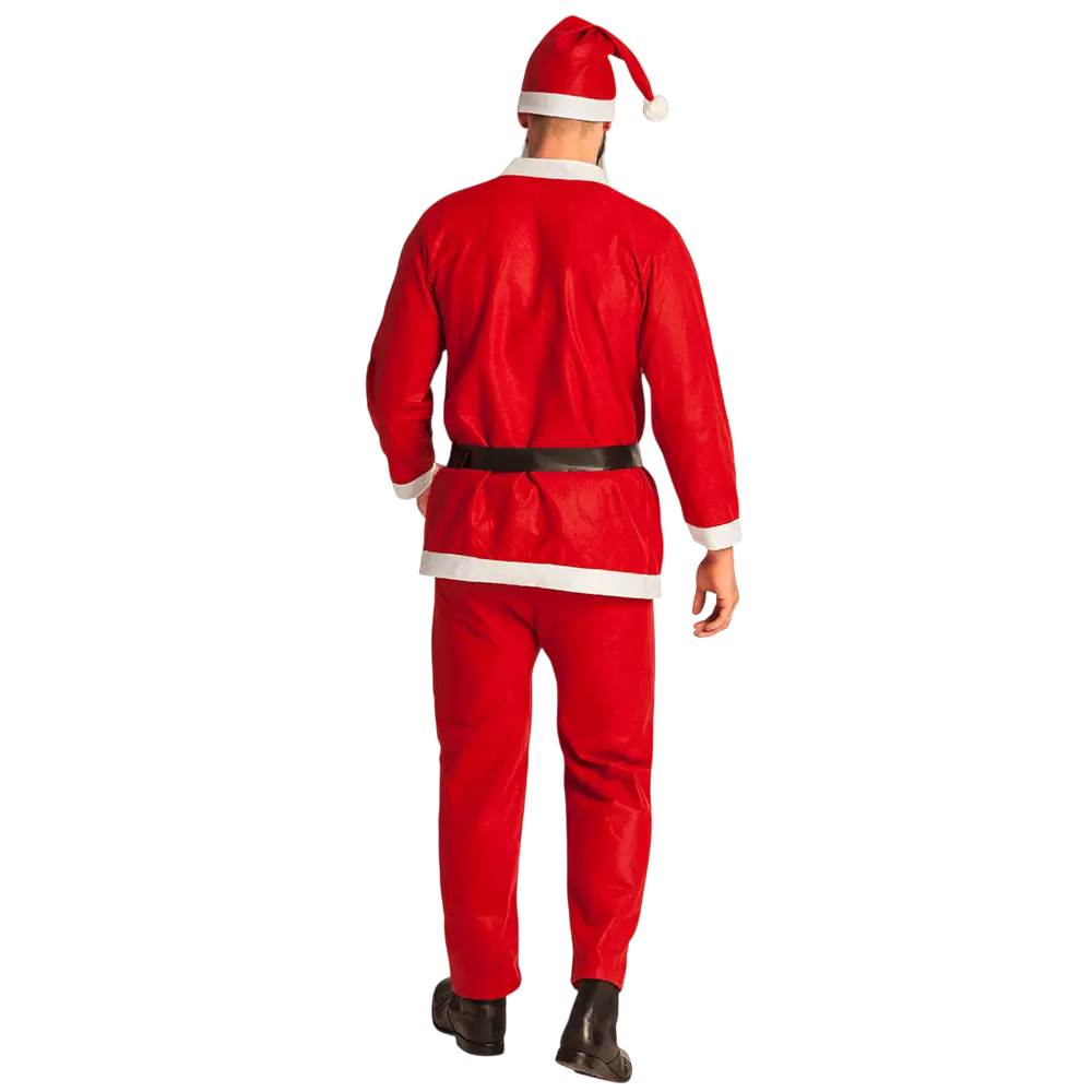 Adult Father Christmas disguise