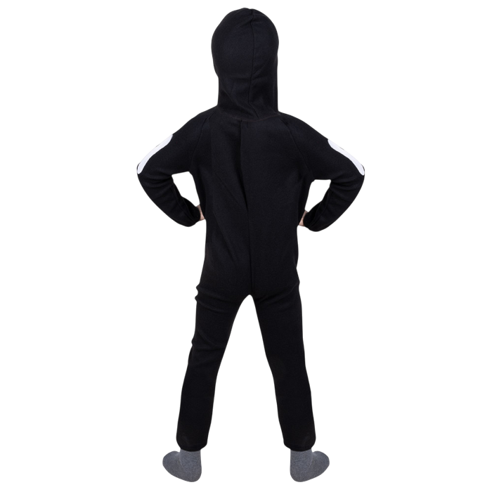 Skeleton disguise for children aged 3/4