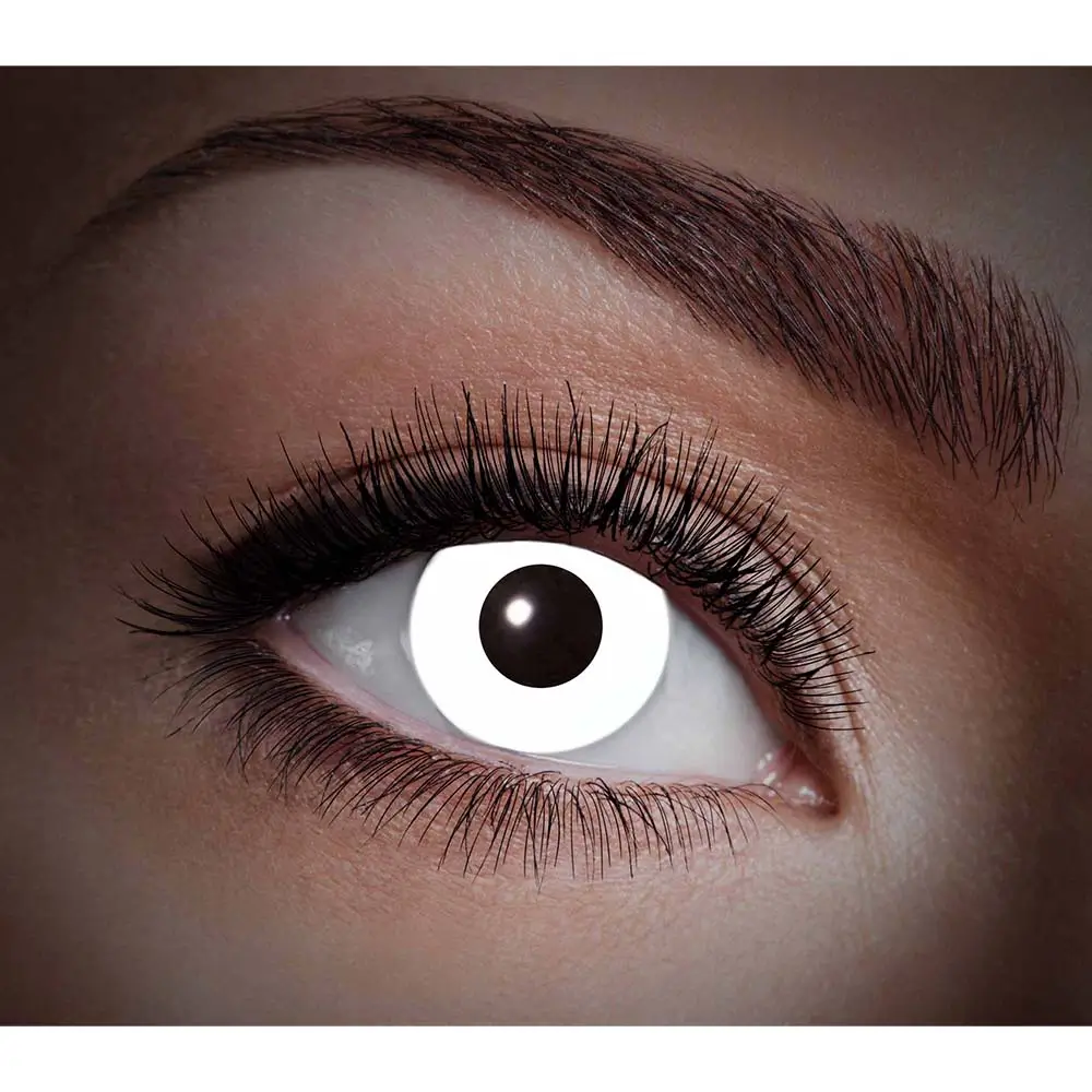 White UV flash lenses