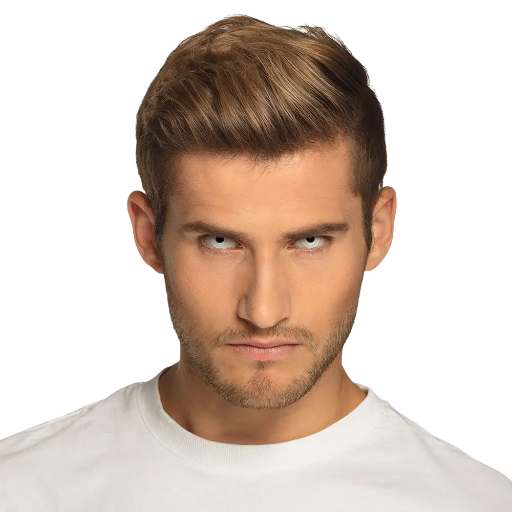 White UV flash lenses