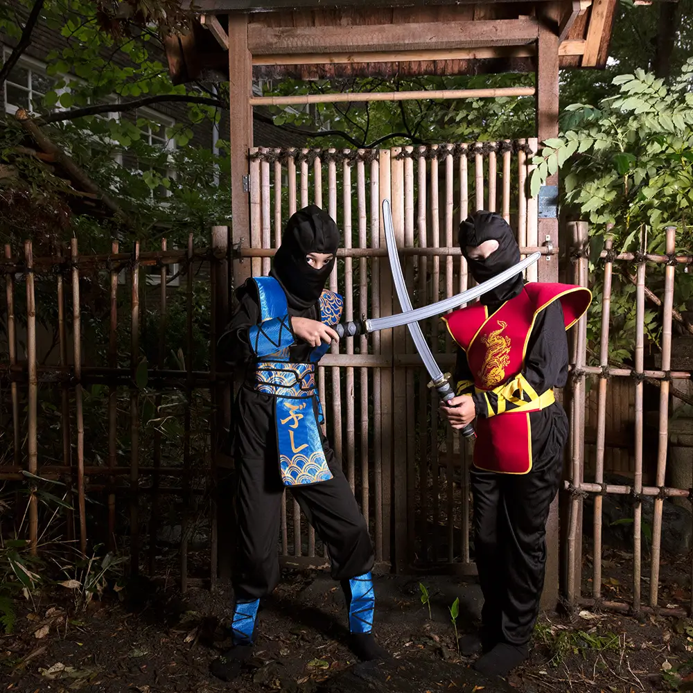 Red dragon ninja disguise - 4-6 years