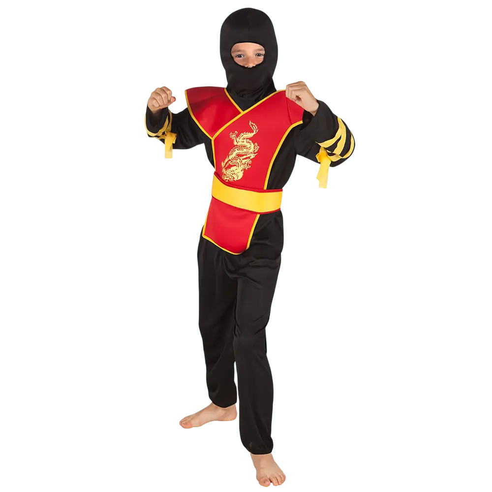 Red dragon ninja disguise - 4-6 years