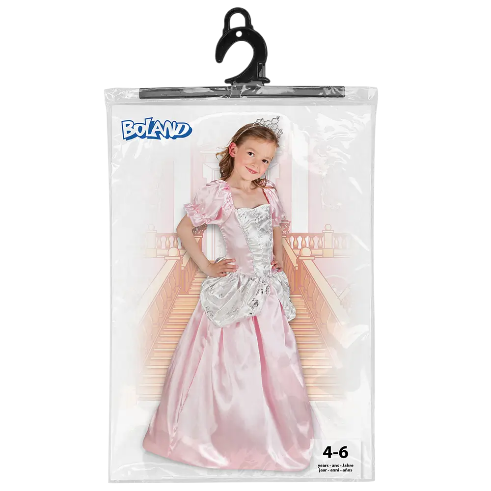 Girl's light pink princess dress disguise - 10-12 years