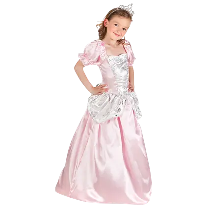 Girl's light pink princess dress disguise - 10-12 years