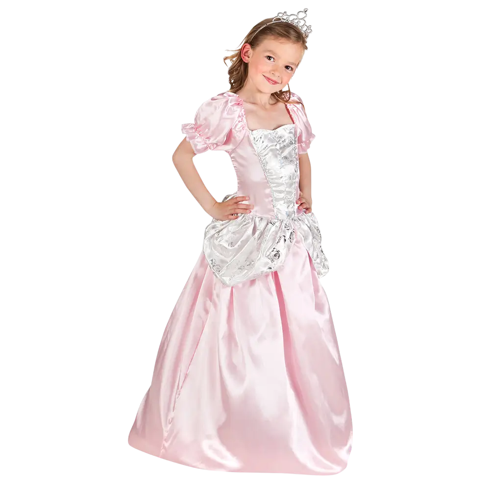 Girl's light pink princess dress disguise - 7-9 years