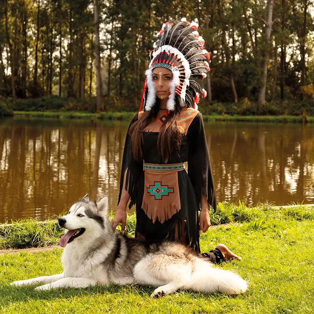 Woman's brown Indian disguise - 40/42