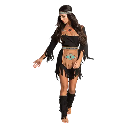 Woman's brown Indian disguise - 40/42