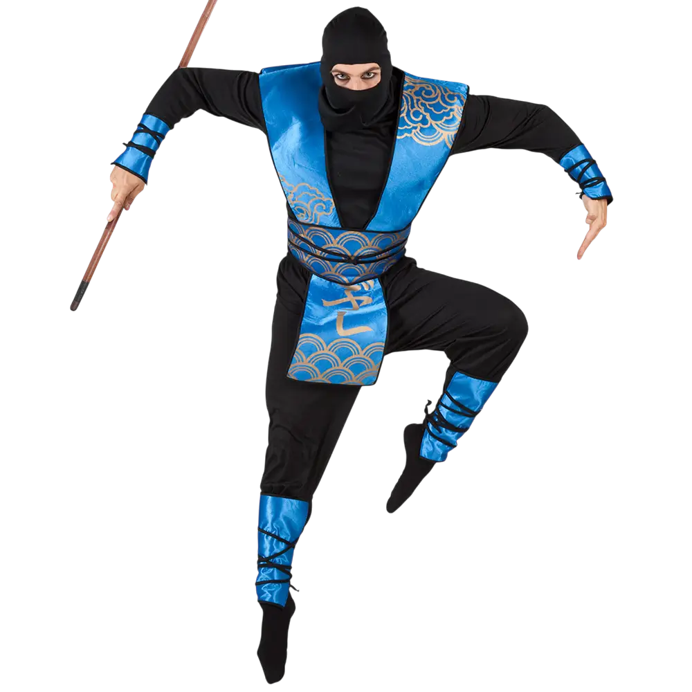 Adult blue cloud ninja costume - 50/52