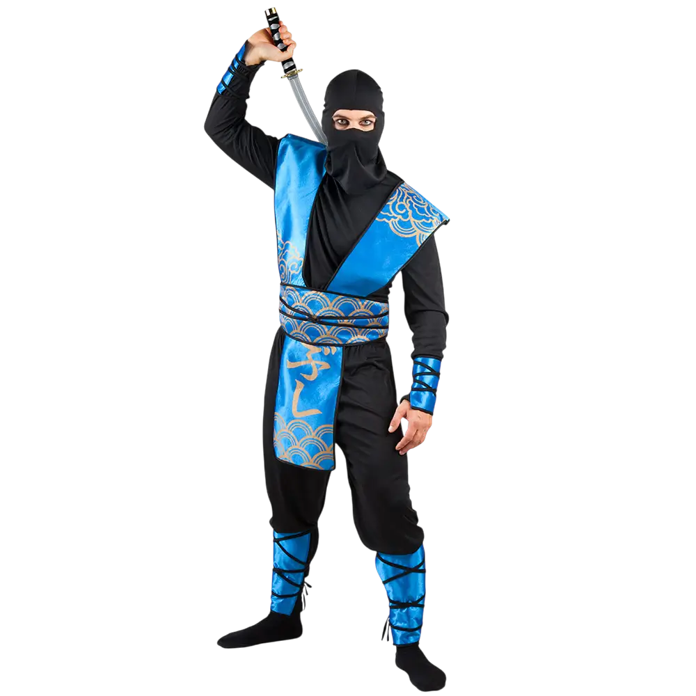 Blue Cloud Ninja disguise adult - 54/56