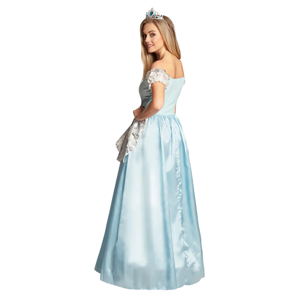 Women's light blue princess dress disguise - 40/42