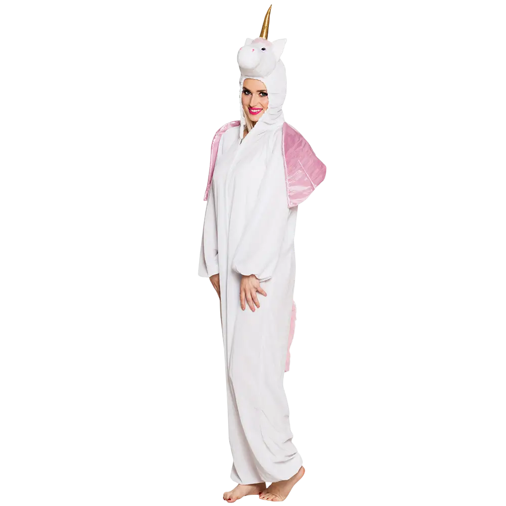Adult unicorn plush disguise