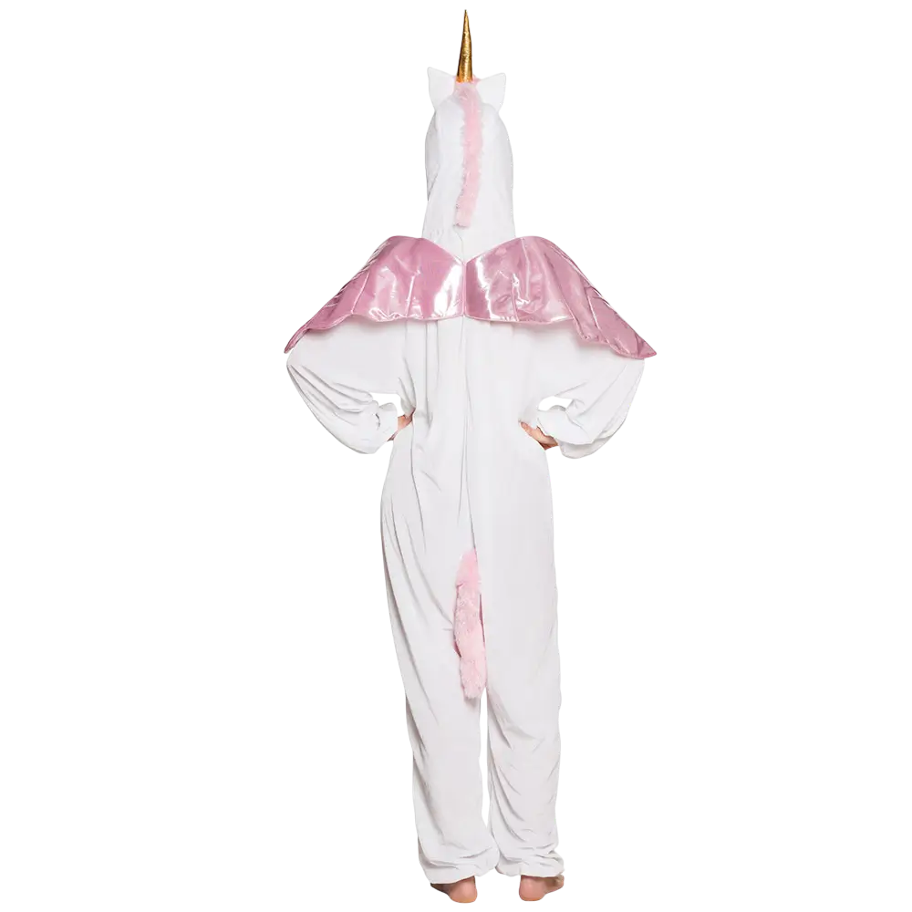 Adult unicorn plush disguise