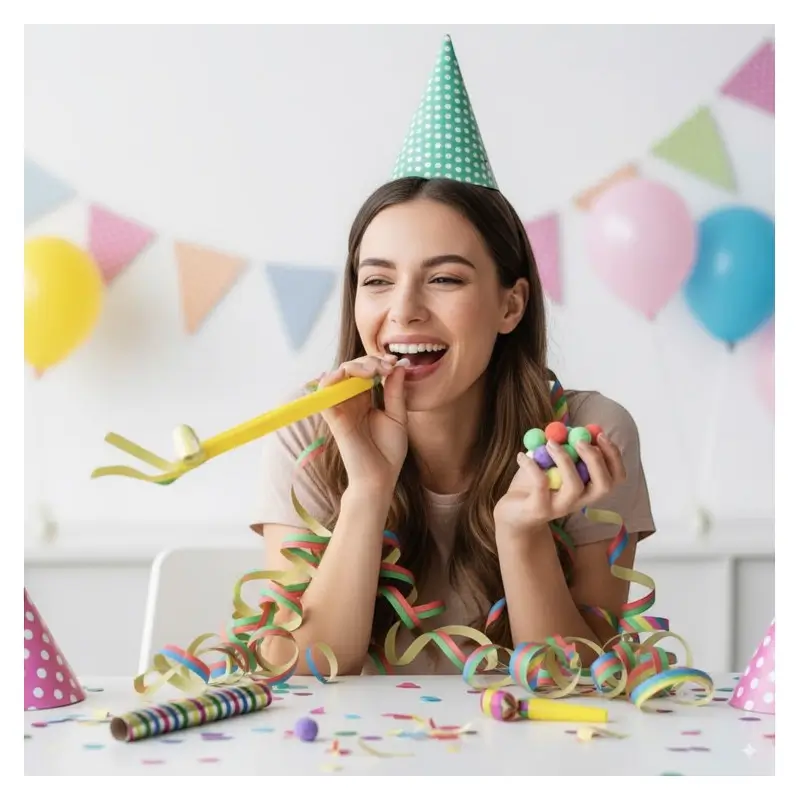 New Year's Eve party kit for 1 person