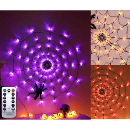 1m LED screen + 1 spider 34 cm changing lights (battery box)