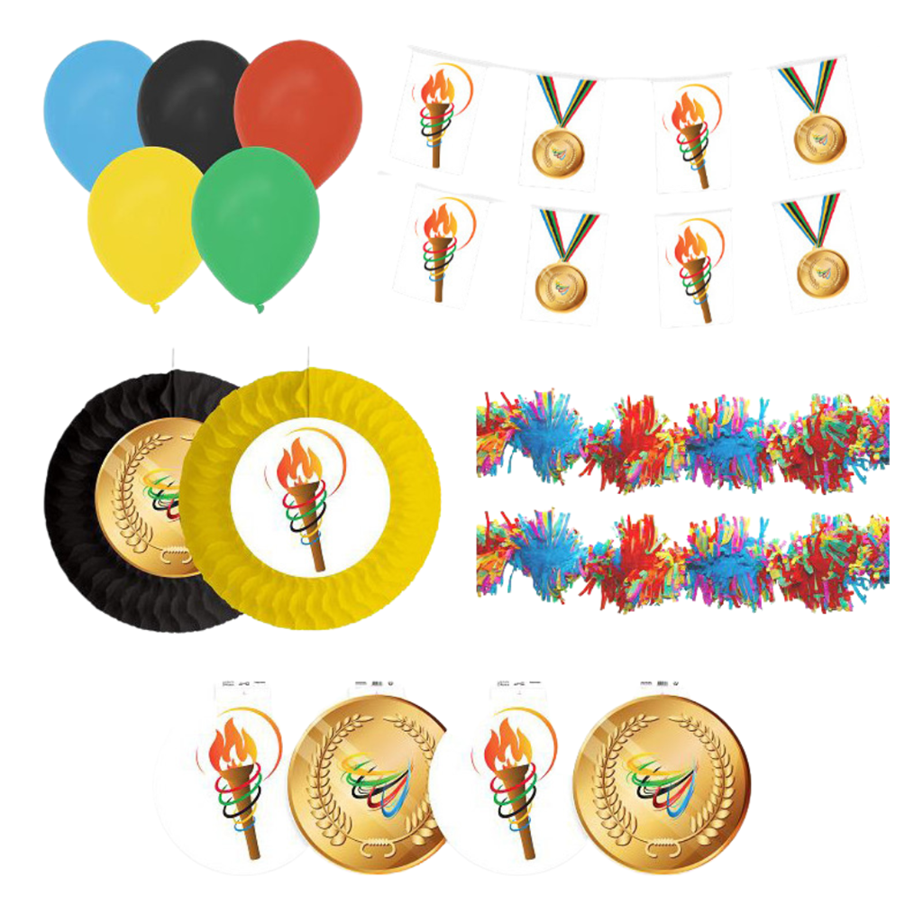 14-piece Olympic Games decoration kit