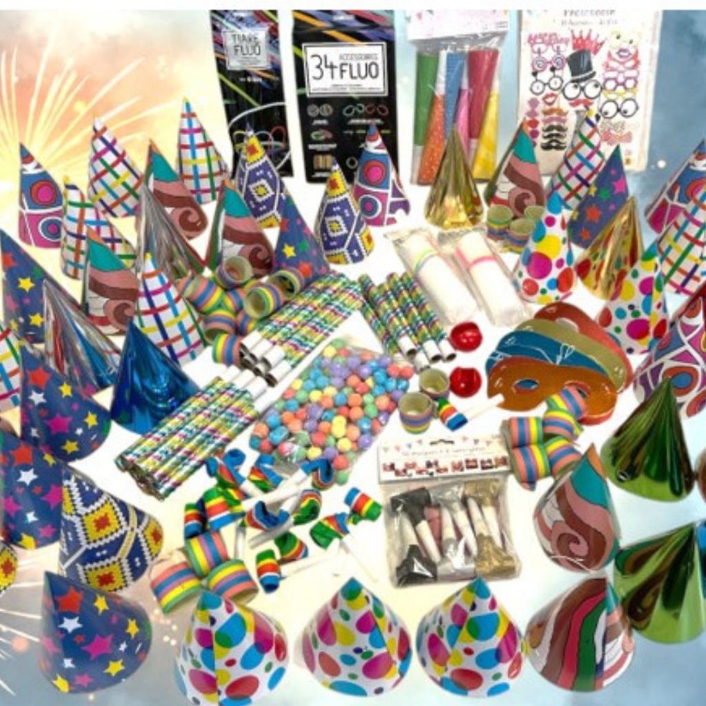 New Year's Eve party kit for 50 people