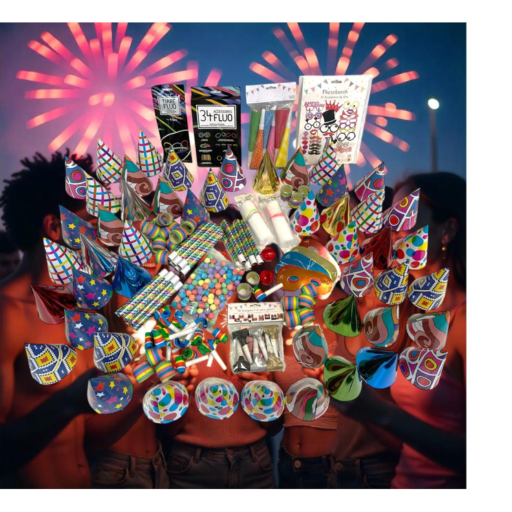 New Year's Eve party kit for 50 people