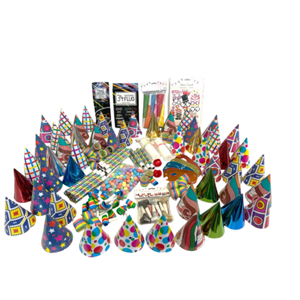 New Year's Eve party kit for 50 people