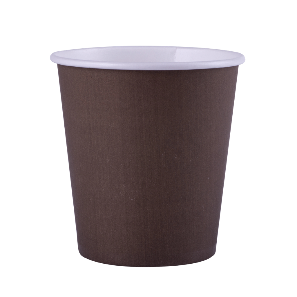 25 Chocolate paper cups - 20 CL