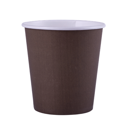 25 Chocolate paper cups - 20 CL