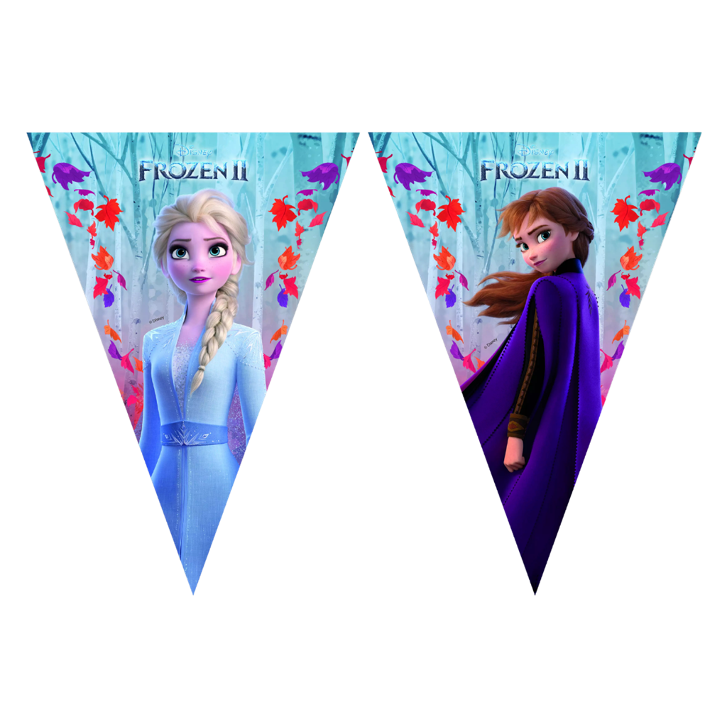 Snow Queen pennant garland