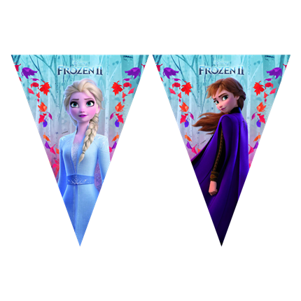Snow Queen pennant garland