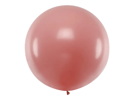Giant round ball 1 m, terracotta