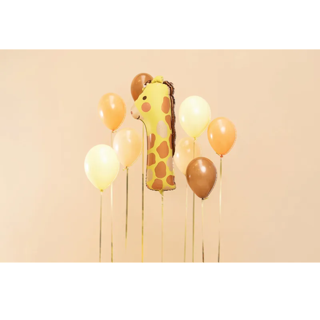 Aluminium giraffe ball number 1