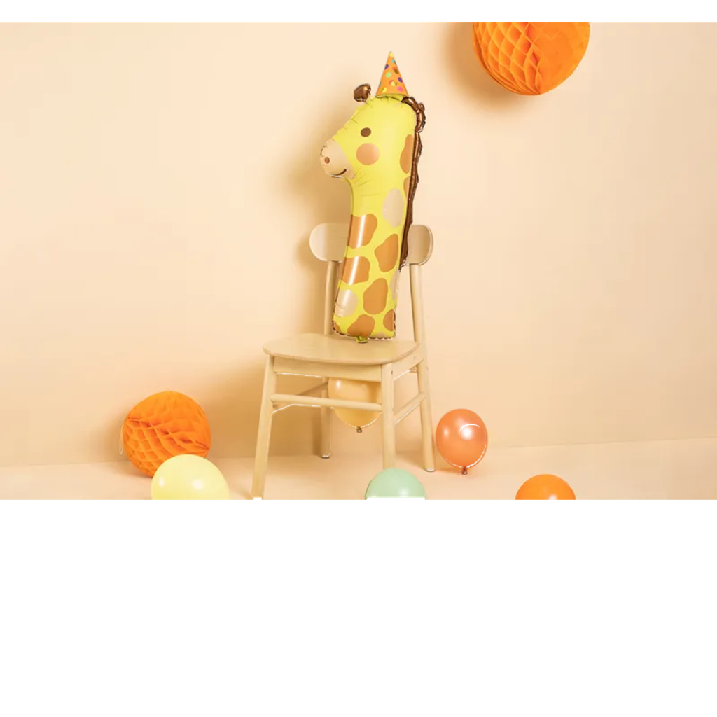 Aluminium giraffe ball number 1
